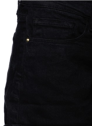 Detail View - Click To Enlarge - FRAME - 'Le Cutoff' denim shorts