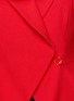 Detail View - Click To Enlarge - ALEXANDER MCQUEEN - Leaf crepe peplum suit jacket