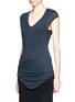 Front View - Click To Enlarge - HELMUT LANG - Twist back jersey tank top