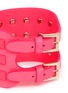 Detail View - Click To Enlarge - VALENTINO GARAVANI - 'Rockstud' wide leather bracelet