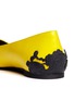 Detail View - Click To Enlarge - MC Q - Ada Edge baroque heel leather flats