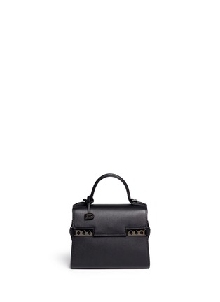 Main View - Click To Enlarge - DELVAUX - 'Tempête' micro calf leather bag
