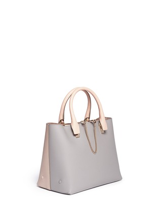 Front View - Click To Enlarge - CHLOÉ - 'Baylee' small leather tote