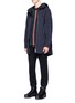 Figure View - Click To Enlarge - SACAI - Bonded jersey sweatpants