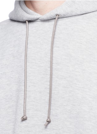 Detail View - Click To Enlarge - SACAI - Bonded jersey hoodie