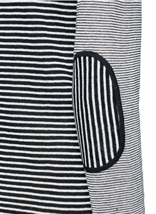 Detail View - Click To Enlarge - TORY BURCH - Kamila contrast stripe sweater