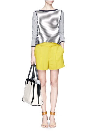 Figure View - Click To Enlarge - TORY BURCH - Kamila contrast stripe sweater