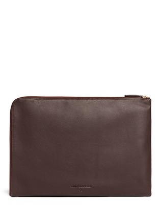 Figure View - Click To Enlarge - BYND ARTISAN - Large leather document holder
