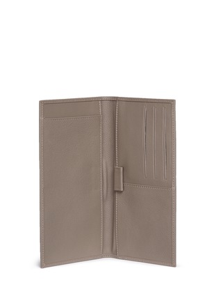 Figure View - Click To Enlarge - BYND ARTISAN - Bifold leather chequebook holder wallet