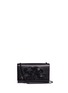 Main View - Click To Enlarge - SAINT LAURENT - 'Classic Kate Monogram Love' patchwork leather chain bag