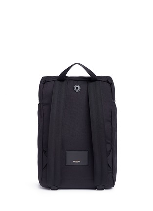 Detail View - Click To Enlarge - SAINT LAURENT - 'Hunting' canvas backpack