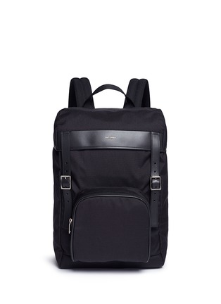 Main View - Click To Enlarge - SAINT LAURENT - 'Hunting' canvas backpack