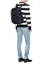 Figure View - Click To Enlarge - SAINT LAURENT - 'Hunting' canvas backpack