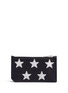 Main View - Click To Enlarge - SAINT LAURENT - 'Rider California' star patch leather pocket organiser