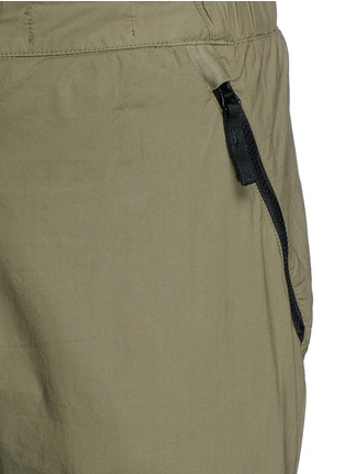 Detail View - Click To Enlarge - STONE ISLAND - Stretch cotton tela jogging pants