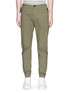 Main View - Click To Enlarge - STONE ISLAND - Stretch cotton tela jogging pants