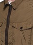 Detail View - Click To Enlarge - STONE ISLAND - Logo badge crinkled nylon blouson jacket