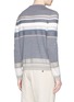 Back View - Click To Enlarge - THEORY - 'Sandes' stripe wool sweater