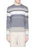 Main View - Click To Enlarge - THEORY - 'Sandes' stripe wool sweater