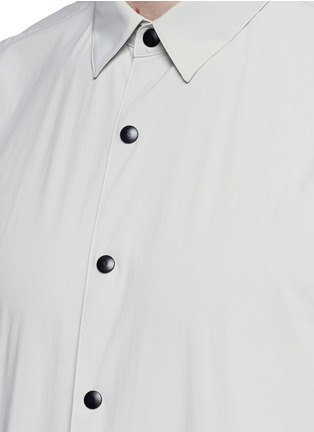 Detail View - Click To Enlarge - THEORY - 'Zack SN' snap front shirt