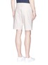 Back View - Click To Enlarge - THEORY - 'Jake WS' reverse sateen shorts