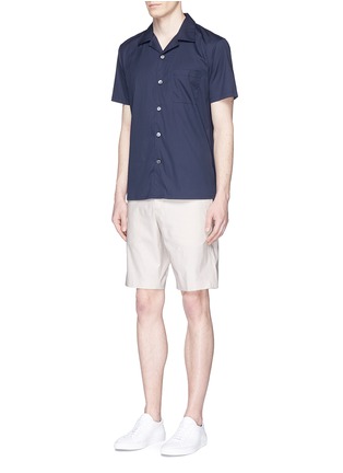 Figure View - Click To Enlarge - THEORY - 'Jake WS' reverse sateen shorts