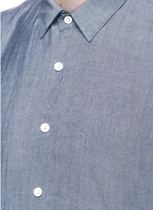 Detail View - Click To Enlarge - THEORY - 'Rammy' chambray shirt