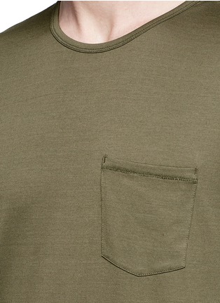 Detail View - Click To Enlarge - RAG & BONE - 'Combat' mercerised cotton T-shirt