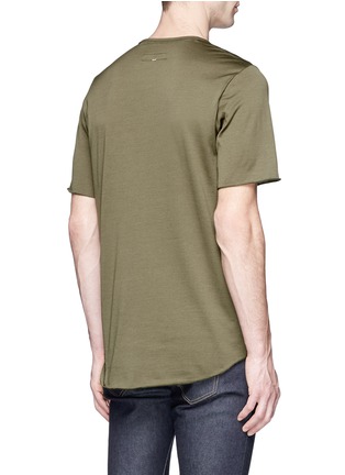 Back View - Click To Enlarge - RAG & BONE - 'Combat' mercerised cotton T-shirt