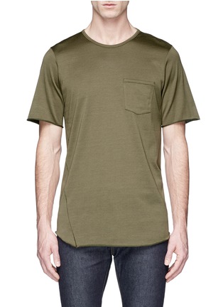 Main View - Click To Enlarge - RAG & BONE - 'Combat' mercerised cotton T-shirt