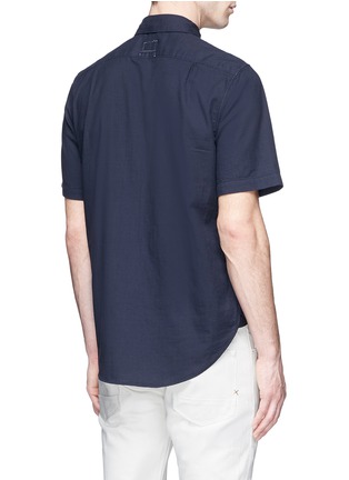 Back View - Click To Enlarge - RAG & BONE - 'Standard Issue' short sleeve beach shirt