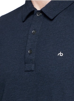 Detail View - Click To Enlarge - RAG & BONE - 'Standard Issue' cotton jersey polo shirt