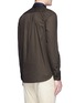 Back View - Click To Enlarge - RAG & BONE - 'Jack' colourblock cotton shirt