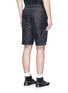 Back View - Click To Enlarge - ALEXANDER WANG - Padded nylon shorts
