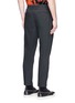 Back View - Click To Enlarge - ALEXANDER WANG - Pleated front cotton blend pants