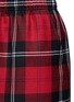 Detail View - Click To Enlarge - ALEXANDER WANG - Check plaid wool flannel shorts