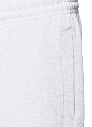 Detail View - Click To Enlarge - MAISON KITSUNÉ - Stripe logo print sweatpants