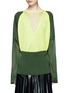 Main View - Click To Enlarge - TOGA ARCHIVES - Tucked-in colourblock sweater