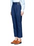 Front View - Click To Enlarge - TOGA ARCHIVES - Belted wool blend carrot pants