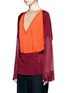 Front View - Click To Enlarge - TOGA ARCHIVES - Tucked-in colourblock sweater