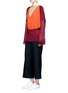 Figure View - Click To Enlarge - TOGA ARCHIVES - Tucked-in colourblock sweater