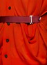 Detail View - Click To Enlarge - TOGA ARCHIVES - Belted dropped shoulder cardigan