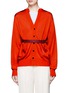 Main View - Click To Enlarge - TOGA ARCHIVES - Belted dropped shoulder cardigan