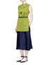 Figure View - Click To Enlarge - TOGA ARCHIVES - Embellished layered vest belted dress