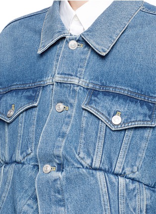 Detail View - Click To Enlarge - BALENCIAGA - Two-way swing denim jacket