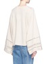 Back View - Click To Enlarge - CHLOÉ - Dot embroidery wool-cashmere sweater