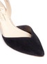 Detail View - Click To Enlarge - ISA TAPIA - 'Clementina' slingback suede d'Orsay pumps