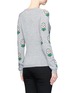 Back View - Click To Enlarge - CHINTI & PARKER - x Miffy 'Miffy Daisy' cashmere sweater