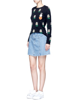 Figure View - Click To Enlarge - CHINTI & PARKER - x Miffy 'Miffy Daisy' cashmere sweater