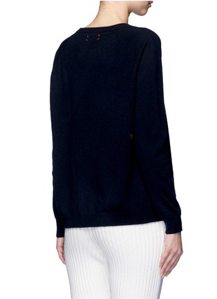 Back View - Click To Enlarge - CHINTI & PARKER - x Miffy 'Miffy Peek Pocket' cashmere sweater